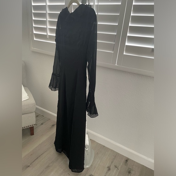 NWOT ROSALIA MAXI DRESS BLACK - Picture 7 of 8